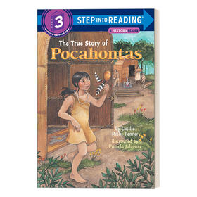 英文原版 Step into Reading 3 - The True Story of Pocahontas 风中奇缘 英文版 进口英语原版书籍