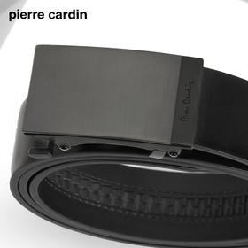 皮尔卡丹皮带男款不锈钢自动扣皮带男真皮2023新款男式裤腰带潮流