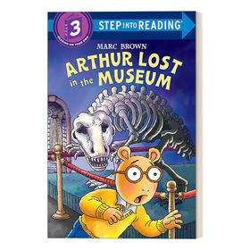 英文原版 Step into Reading 3 Arthur Lost in the Museum 亚瑟小子 英文版 进口英语原版书籍