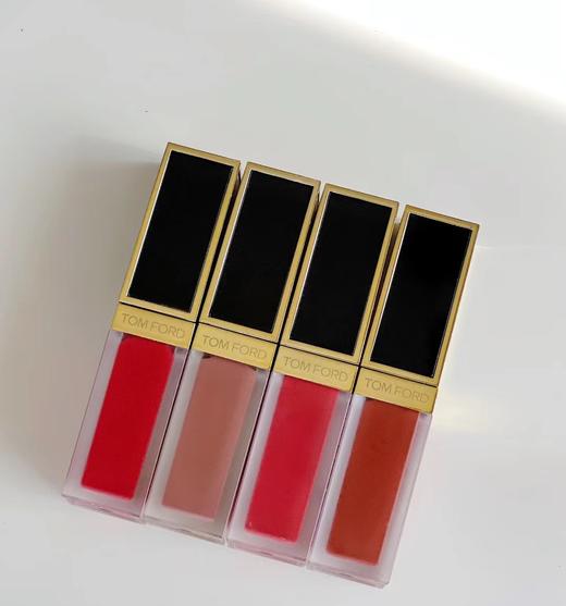 TF新品黑金唇釉 129欢愉 121入戏122怦然/16斯嘉丽红/123浴火 商品图1
