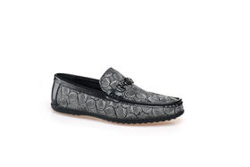 豪麟名鞋奥莱迪嘉男鞋牛皮革商务鞋DJWTA31MS005灰色  原价1960元