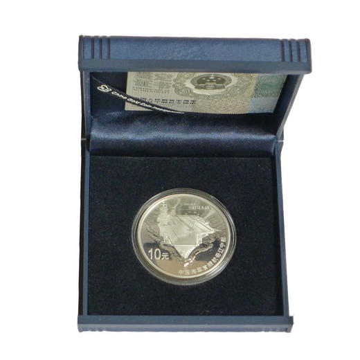 河南中钱 中国金币 中国海军航母辽宁舰金银币 单银币 公斤银币 商品图10