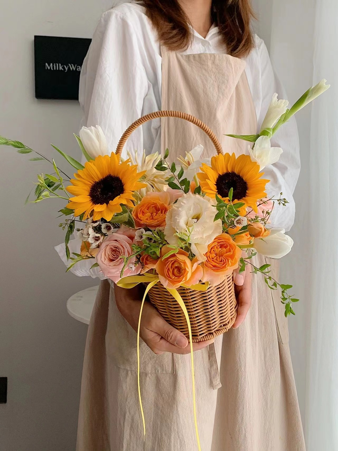 阳光灿烂-----花篮