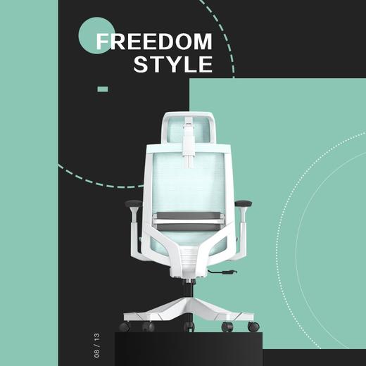 Motostuhl摩伽 M3人体工学椅电脑椅家用老板椅护腰办公椅电竞网椅 商品图1