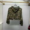 TrueReligion/真实信仰  女士迷彩印花logo拉链连帽短款外套 商品缩略图1