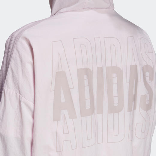 5折【自营】adidas/阿迪达斯  女装2022夏季新款运动时尚休闲连帽夹克外套 HC9159 商品图3