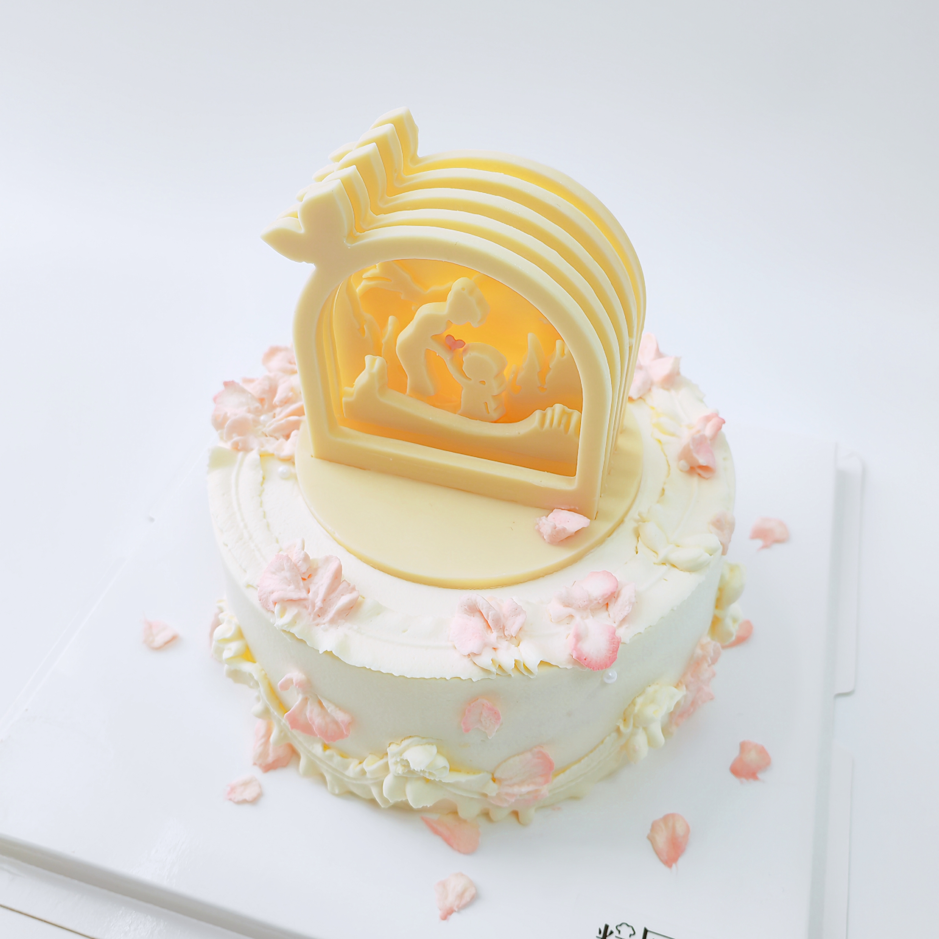 牵妈妈的手（奶油戚风蛋糕）