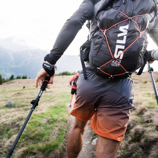 瑞典SILVA可调节Z字碳纤维越野杖 Running poles carbon adjust男女款户外跑步运动越野跑登山耐力跑比赛装备 一旦折断 终生换新 商品图9