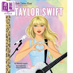 【中商原版】Taylor Swift: A Little Golden Book Biography 小金书名人传：泰勒·斯威夫特传 英文原版进口儿童绘本名人故事