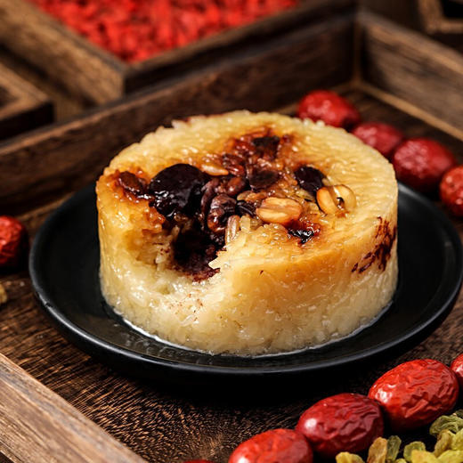 中粮膳馥牌八宝饭罐头 米粒饱满滑糯 香甜爽口 开罐即食  350g*6罐 商品图2