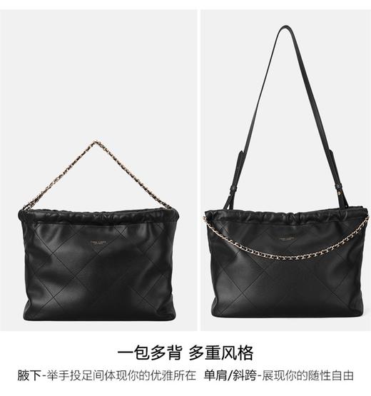 皮尔卡丹小香风菱格单肩链条包女士流浪包 商品图1