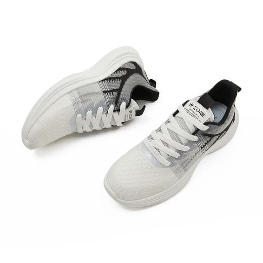 西遇慢跑运动鞋男新款编织网布透气鞋面软底低帮休闲鞋20035573 商品图1