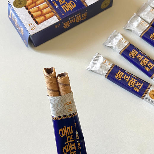 韩国进口海太巧克力味夹心棒饼干62g 商品图3