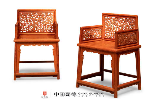 红桥红  家具严选  缅甸花梨（大果紫檀）【岁寒三友 玫瑰椅 三件套】 商品图3