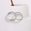 【宏艺珠宝】永恒浪漫情侣对戒·银s925戒指HS 商品缩略图1
