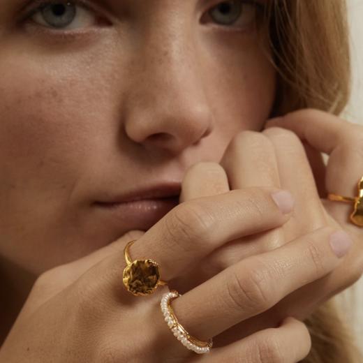 北京仓｜Elise Tsikis-Galasa-珍珠 戒指［法国设计师］ 商品图3