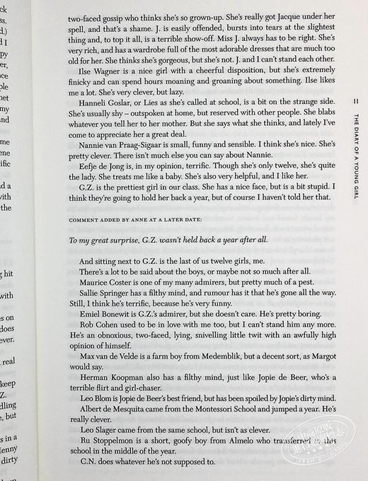 预售 【中商原版】安妮日记全集 Anne Frank The Collected Works 英文原版 安妮 弗兰克 Anne Frank 90周年纪念版 商品图6