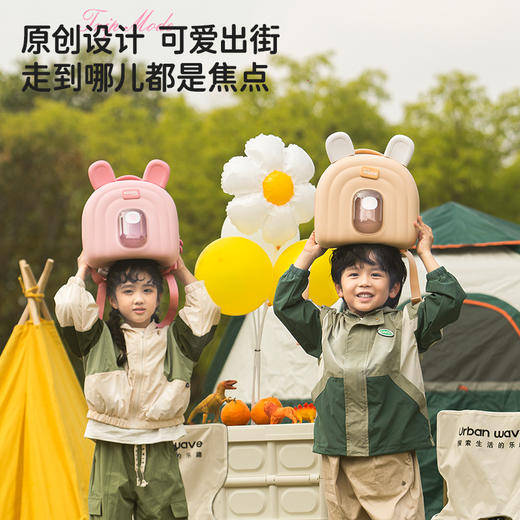 【与布偶包开始探险旅行】KOOOL科物酷儿童布偶背包 单双肩包 户外护脊减负书包 萌萌身型大肚量K53 商品图6