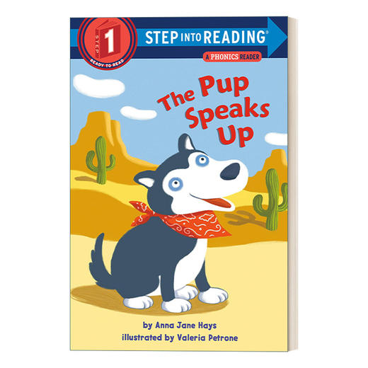 英文原版 Step into Reading 1 - The Pup Speaks Up 小狗说话了 英文版 进口英语原版书籍 商品图0