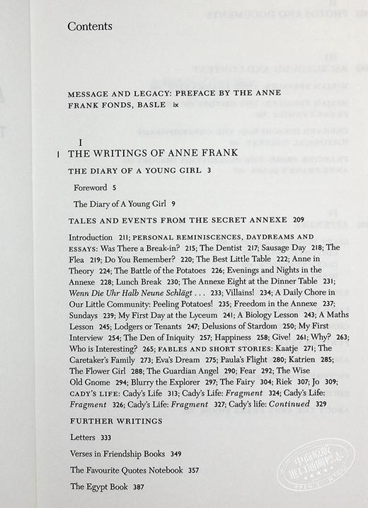 预售 【中商原版】安妮日记全集 Anne Frank The Collected Works 英文原版 安妮 弗兰克 Anne Frank 90周年纪念版 商品图5