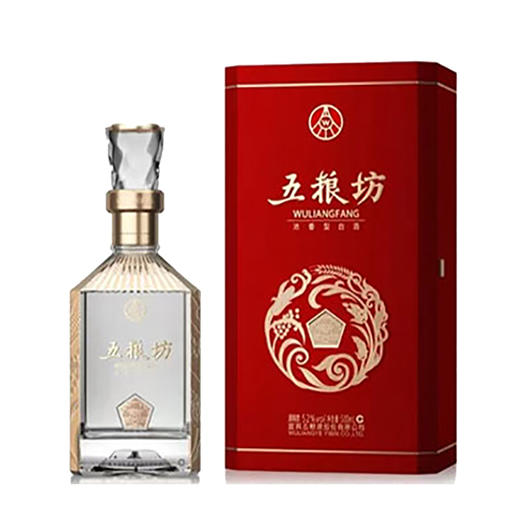 五粮坊酒·红典52度浓香型白酒500ml*1瓶 商品图0