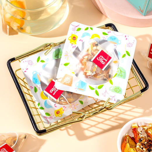 「拍1发2！到手两盒」金桔百香果茶 单盒10包装 柠檬青桔百香果茶冷泡茶组合茶饮 商品图3