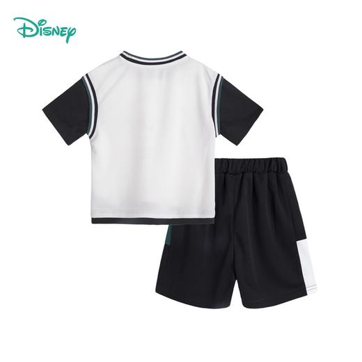 【商场同款】迪士尼童装 拼接假两件短袖套头套装夏季男童潮酷运动风套装222DT0151
 商品图1