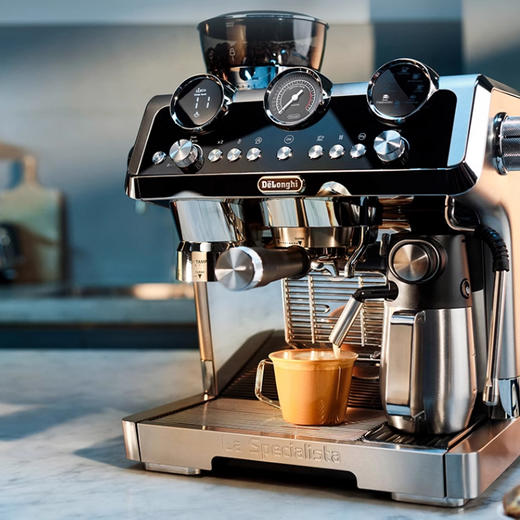 Delonghi德龙银骑士升级冷萃版研磨一体半自动EC9865咖啡机 商品图2