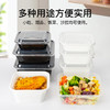 喇叭花美式打包盒正方形外卖一次性餐盒方形1000方盒饭盒带盖 商品缩略图4