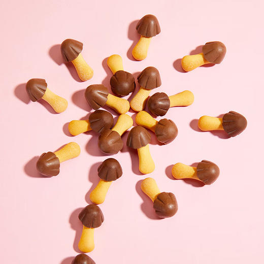 好丽友蘑古力红豆巧克力味/榛子巧克力味 商品图2