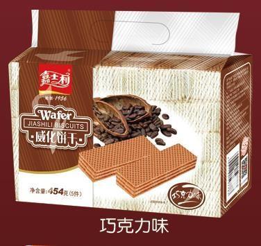 嘉士利威化饼干巧克力味454g（6901180597783） 商品图0