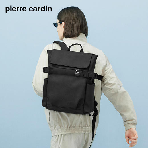 皮尔卡丹Energy系列时尚电脑包大容量双肩包男士 商品图1