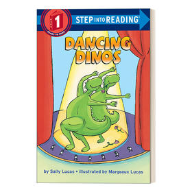 英文原版 Step into Reading 1 - Dancing Dinos 跳舞的恐龙 英文版 进口英语原版书籍