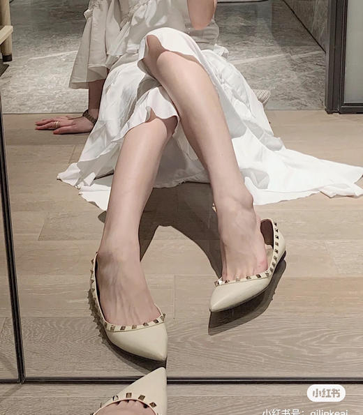 华伦天奴代购级别铆钉尖头gh 商品图3