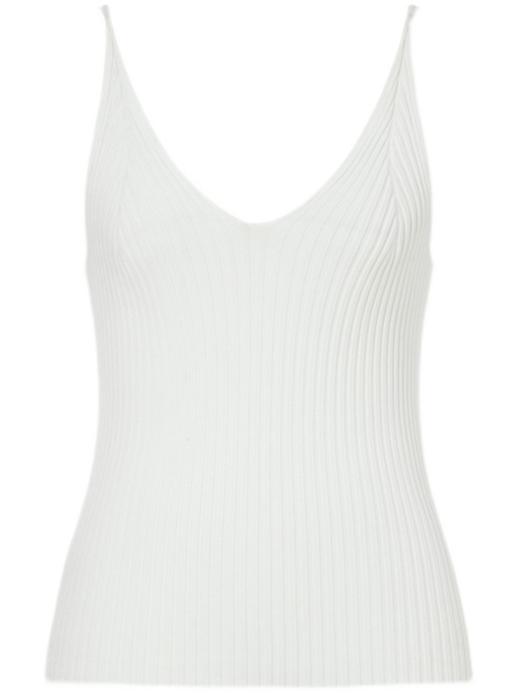 玛丝菲尔白色V领吊带背心A1DE2805M 商品图4