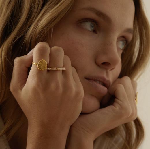 北京仓｜Elise Tsikis-Galasa-珍珠 戒指［法国设计师］ 商品图4