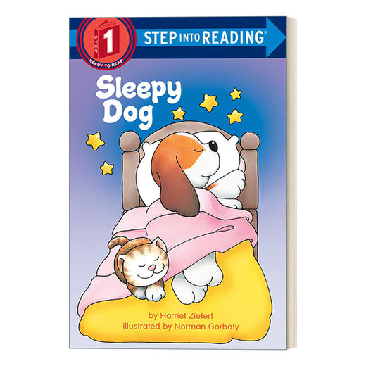 英文原版 Step into Reading 1 - Sleepy Dog 睡觉的小狗 英文版 进口英语原版书籍 商品图0