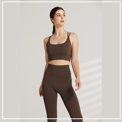 《5送2 10送5》哈瓦塔瑜伽九分裤裸感高弹运动裤一码通无LOGO 商品图7