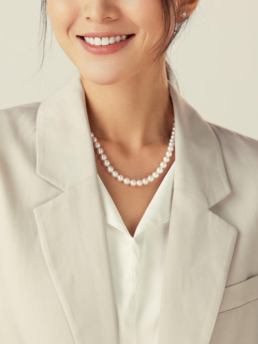 【天猫同款】悦甄 普通等级 天然淡水珍珠串珠项链女送礼物 商品图1