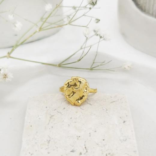 北京仓｜Elise Tsikis-Payos-金色 戒指［法国设计师］ 商品图0