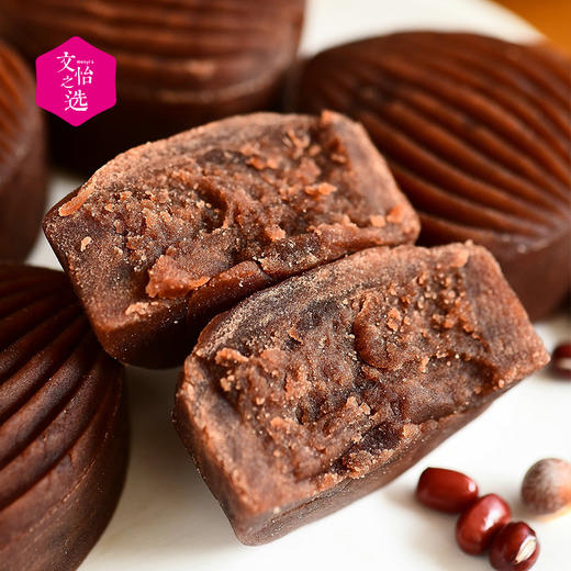 【好吃的】朴食有方 红豆芡实糕 红豆糕 软绵滑爽 细腻粉糯 入口即化 清甜不腻 200g/盒（25g*8只）【收到货后冰箱冷藏保存】 商品图5