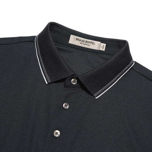 布兰施轻奢商务范绅士POLO衫 商品图3