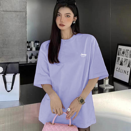【捡漏89元/2件】JEEP SPIRIT 情侣款T恤 夏季爆款 8色可选 商品图0