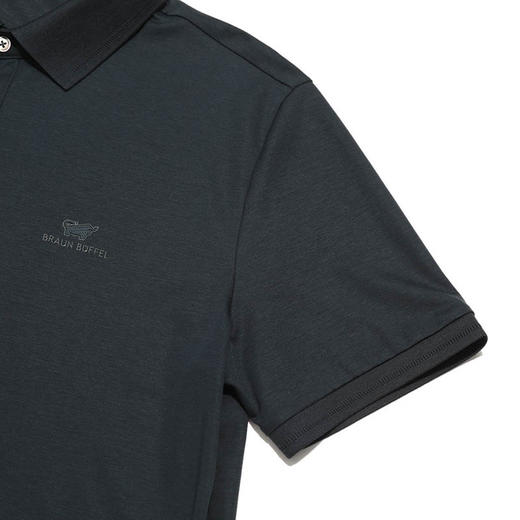 布兰施轻奢简约时尚男士POLO衫 商品图5