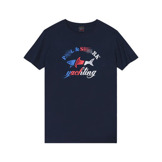 鲨鱼 三色鲨鱼纯棉 圆领短袖T恤 PSS132 商品图1