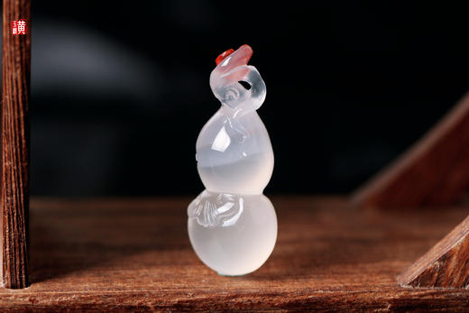 南红冰飘葫芦【福禄相伴】吊坠   配精美挂绳 商品图2