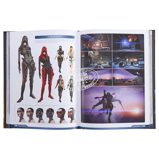 【中商原版】质量效应三部曲 设定集 扩展版  The Art of the Mass Effect Trilogy Expanded Edition Bioware 英文原版 商品图5