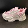 LFGJ10107设计师高级感拼色厚底增高老爹鞋 商品缩略图1