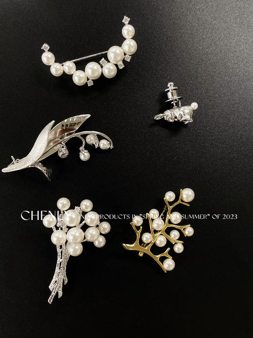 不退不换！CHENLY 为爱甄选母亲节胸针合集 商品图0