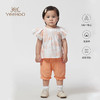 英氏-童衣类（夏）G3英梭衣裤套英氏白73CM 商品缩略图0